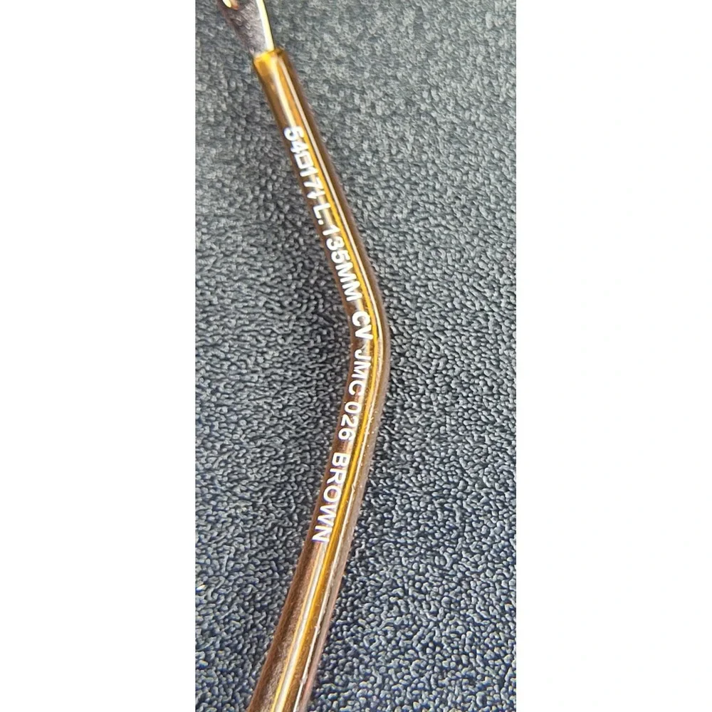 Jessica McClintock JMC 026 Eyeglasses Brown Gold‎ 135mm CV
